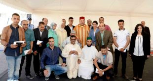 جلالة الملك حفظه الله يعطي انطلاقة برنامج دعم التشغيل الذاتي لفائدة السجناء السابقين- رمضان 2016