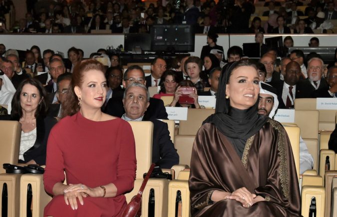 الأميرة للا سلمى تحضر إفتتاح أشغال مؤتمر القمة العالمي للإبتكار في الرعاية الصحية بالدوحة