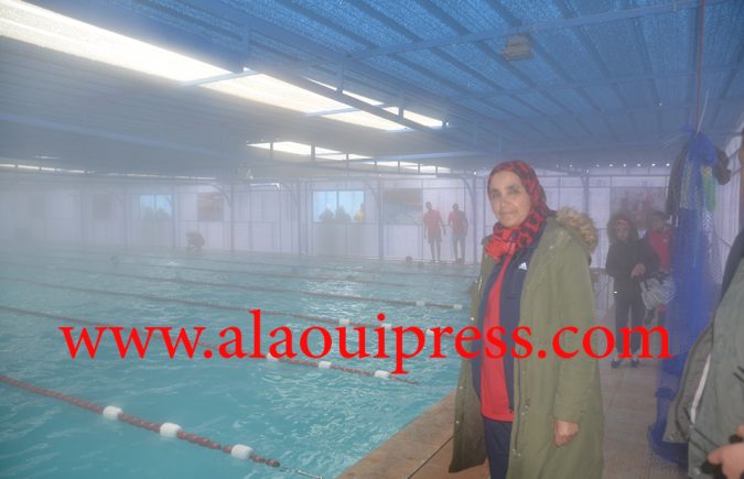 خديجة الحوات ومحمد الإدريسي يترأسان الافتتاح الرسمي للمسبح المغطى بنادي عين الشقف للفروسية