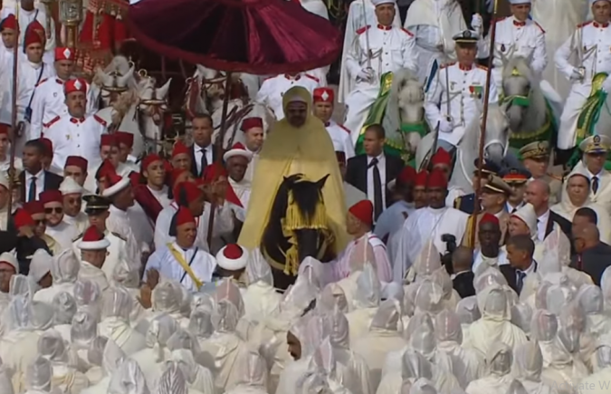 جلالة الملك محمد السادس نصره الله يترأس مراسم حفل الولاء بالقصر الملكي بتطوان